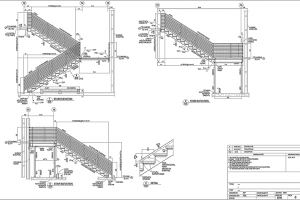 Stair & Handrail E-Sheet 2