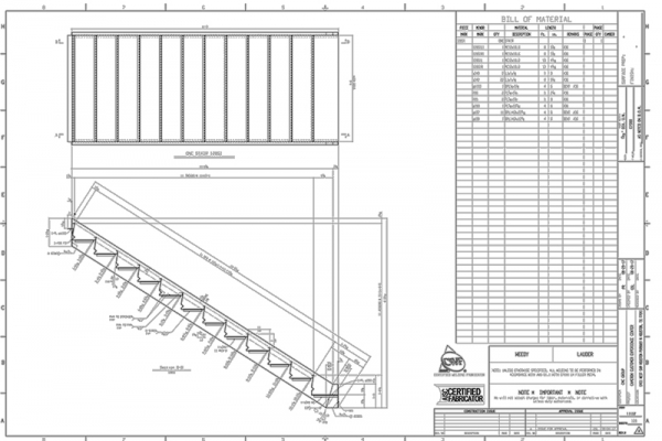 Stair Pan Detail